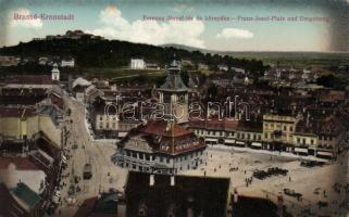 Brassó Franz Joseph square, Divald  (fl)