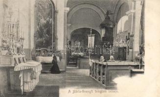Máriabesnyő templombelső (EB)
