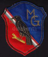 cca 1920 Mátyás Gimnázium hímzett felvarrója Schäfer Tibor műhelyéből