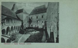 Vajdahunyad courtyard