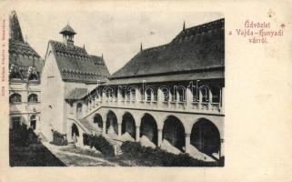 Vajdahunyad courtyard