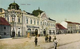 Torda main square, shops