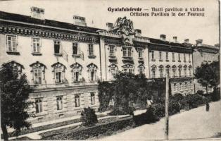 Gyulafehérvár officers pavilion