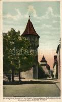 Nagyszeben Harteneck street, towers