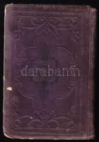 1901 Mákzór imádságos könyv az év minden ünnepnapjára I. kötet, fordította Schön József, kiadja Schlesinger Jos, Bp., kiadói egészvászon kötésben, megviselt állapotban