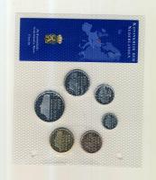 Hollandia 1996-2001. 5c-5G 6klf darab &quot;Az utolsó Gulden forgalmi pénzek&quot; szettben T:PP Netherlands 1996-2001. 5 cents - 5 Gulden, 6 different coins &quot;The Last Gulden coins&quot; set C:PP