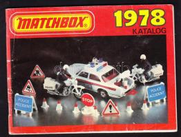 1978 Matchbox katalógus angol nyelven