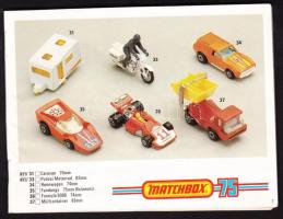 1978 Matchbox katalógus angol nyelven