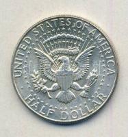 USA 1964. 1/2$ Ag "Kennedy" T:2
USA 1964. 1/2 Dollar "Kennedy" C:XF
