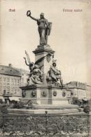 Arad martyrs´ statue (small tear)