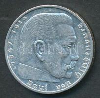 Német 3. Birodalom 1939A 2M Ag "Hindenburg" T:2
German Third Reich 1939A 2 Marks Ag "...