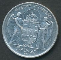 1939. 5P Ag "Horthy - balra" T:2-