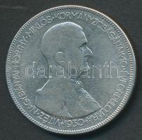 1930. 5P Ag "Horthy jobbra" T:3