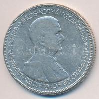 1930. 5P Ag "Horthy jobbra" T:3
