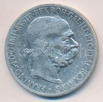 Ausztria 1900. 5K Ag T:3
Austria 1900. 5 Corona Ag C:F