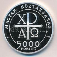 2009. 5000Ft "Kálvin János" Ag T:PP Tanúsítvánnyal!