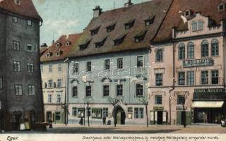 Eger, Cheb; town hall (Rb)