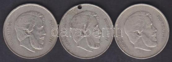 1947. 5Ft Ag "Kossuth" (3x) T:3 ly.