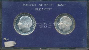 1961. 25Ft Ag + 50Ft Ag "Bartók Béla" T:P Eredeti plasztiktokban!