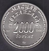 1998. 2000Ft Ag "Eötvös Lóránd" T:BU Csak 3000db!