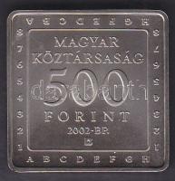 2002. 500Ft "Kempelen Farkas Sakkautomatája" T:BU Csak 5000db!