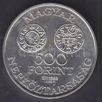 1988. 500Ft Ag "Szent István" T:BU Csak 5000db!