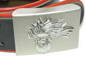 Olasz csendőrségi derékszíj csattal 108cm