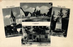 Sárszentmihály az Oroszlán üzletházzal (fl)