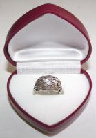 Ezüst (Ag) kisujj gyűrű 4,64gr