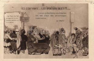 Anti-Turkish propaganda, Judaica, artist signed (non pc)