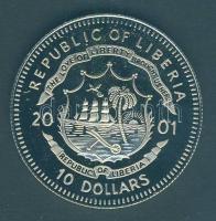Libéria 2001. 10$ "Szabadság pillanatai-Gandhi élete 1869-1948" multicolor T:PP
Liberia 20...