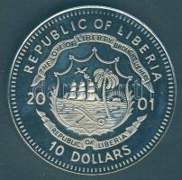 Libéria 2001. 10$ "Szabadság pillanatai-A Holokauszt vége 1945" multicolor T:PP
Liberia 20...