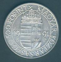 1991. 500Ft "II.János Pál pápa látogatása" T:BU