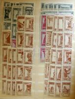 40 x 5 klf színű levélzáró a monarchia idejéből