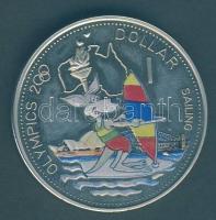 Salamon szigetek 2000. 1$ Ag "Olipmpia Sidney-vitorlázás" multicolor T:PP
Solomon Islands ...