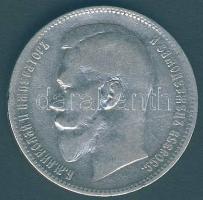 Oroszország 1899. 1R Ag "II. Miklós" T:3
Russia 1899. 1 Rouble Ag "Nicholas II" ...