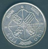 Spanyolország 1966. 100P Ag "Caudillo" T:2
Spain 1966. 100 Pesetas Ag ""Caudillo...