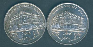 1993. 200Ft Ag "MNB" (2x) T:2