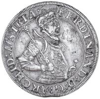 Ausztria / Elzász 1564-1595. Tallér Ag "II. Ferdinánd" Ensisheim (27.98g) T:2- ph. /  Austria / Alsace 1564-1595. Thaler Ag "Archduke Ferdinand II" Ensisheim "FERDINAND : D : G : ARCHID : AVSTRIA / DVX - BVR.LA - ALS : CO : - FER" (27.98g) C:VF edge error