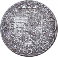 Ausztria / Elzász 1564-1595. Tallér Ag "II. Ferdinánd" Ensisheim (27.98g) T:2- ph. / 
Aust...
