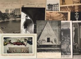 31 db háború előtti olasz városképes lap