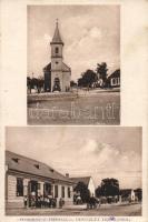 Tejfalu, templom és üzlet / church and shop