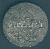 Ausztria/magyar verdejel 1795B 12Kr Ag II.Ferenc T:3