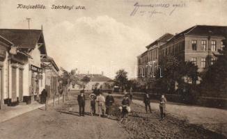 Kisújszállás Széchenyi utca Záhony Lajos kereskedésével