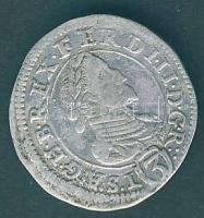 Ausztria/Stájerország/Graz 1624. 3Kr Ag "II.Ferdinánd" T:3 Austria/Styria/Graz 1624. 3 Kreuzer Ag "Ferdinand II" C:F