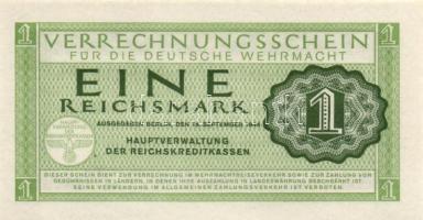 Német 3.Birodalom/Deutsche Wehrmacht (Német Véderő) 1944. 1M + 5M + 10M T:I-,II German Third Reich/Deutsche Wehrmacht 1944. 1 Mark + 5 Mark + 10 Mark C:AU,XF