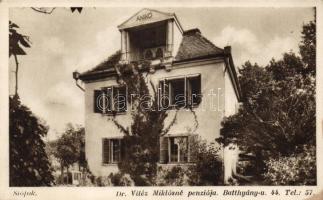 Siófok Dr. Vitéz Miklósné penziója