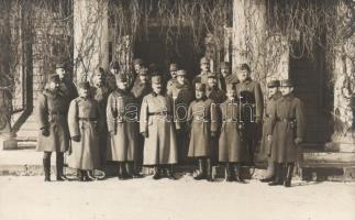 Military WWI Hungarian officers group photo