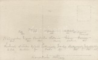 Military WWI Hungarian officers group photo