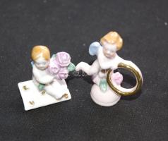 2db apró porcelán figura